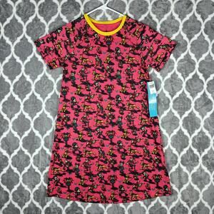 Disney Nightgown Girls Size 11 12 Halloween Mickey Pluto Donald Duck